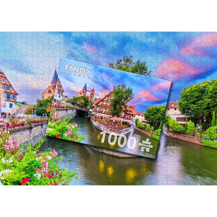 Enjoy Puzzle - 2094 - Esslingen am Neckar, Germany - 1000 db-os puzzle
