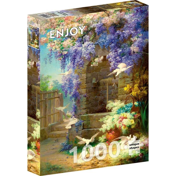 Enjoy Puzzle - 1871 - Eugene Bidau: Le Printemps - 1000 db-os puzzle