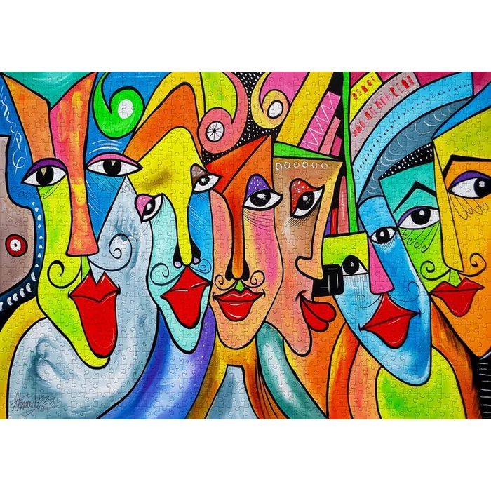 Enjoy Puzzle - 1856 - Faces of Life - 1000 db-os puzzle