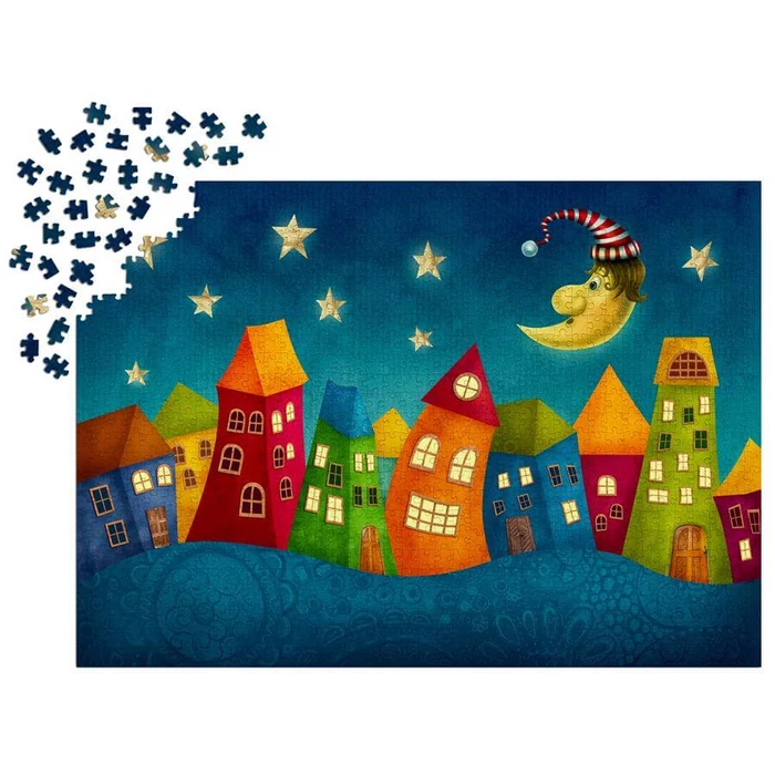 Enjoy Puzzle - 1952 - Fantasy Colorful Houses - 1000 db-os puzzle