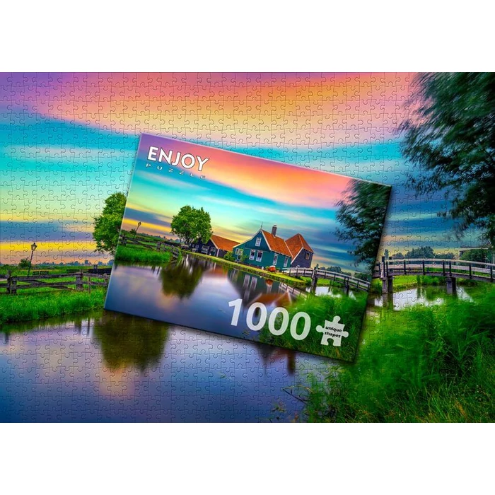 Enjoy Puzzle - 2099 - Farm House in the Netherlands - 1000 db-os puzzle