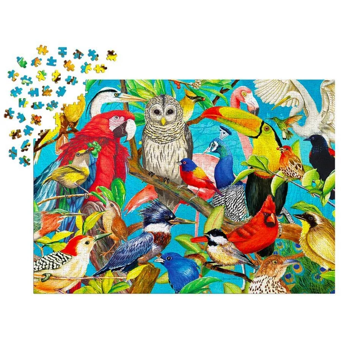 Enjoy Puzzle - 2032 - Feathered Fenzy - 1000 db-os puzzle