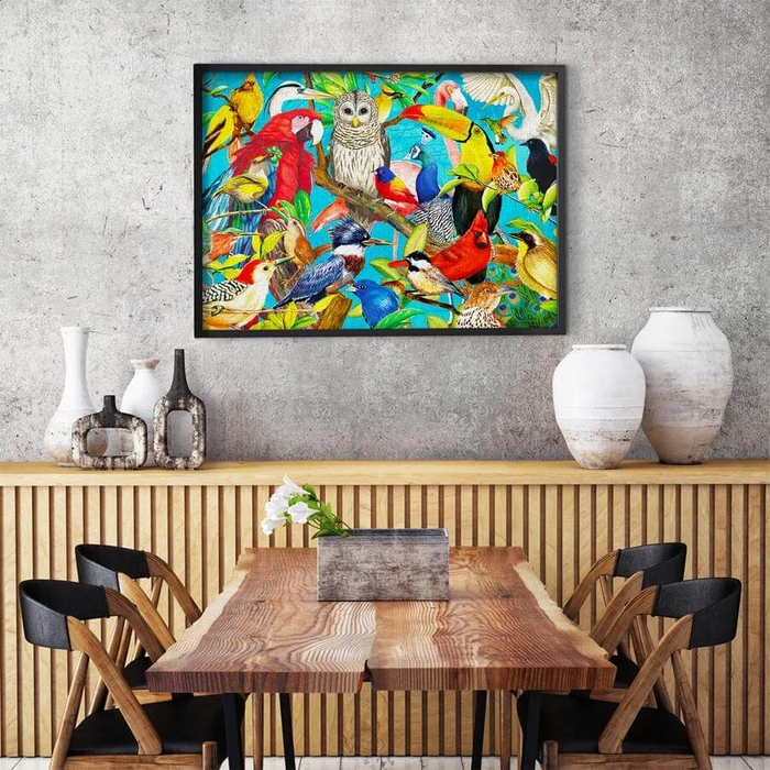Enjoy Puzzle - 2032 - Feathered Fenzy - 1000 db-os puzzle