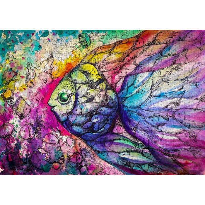 Enjoy Puzzle - 1976 - Fishes - 1000 db-os puzzle