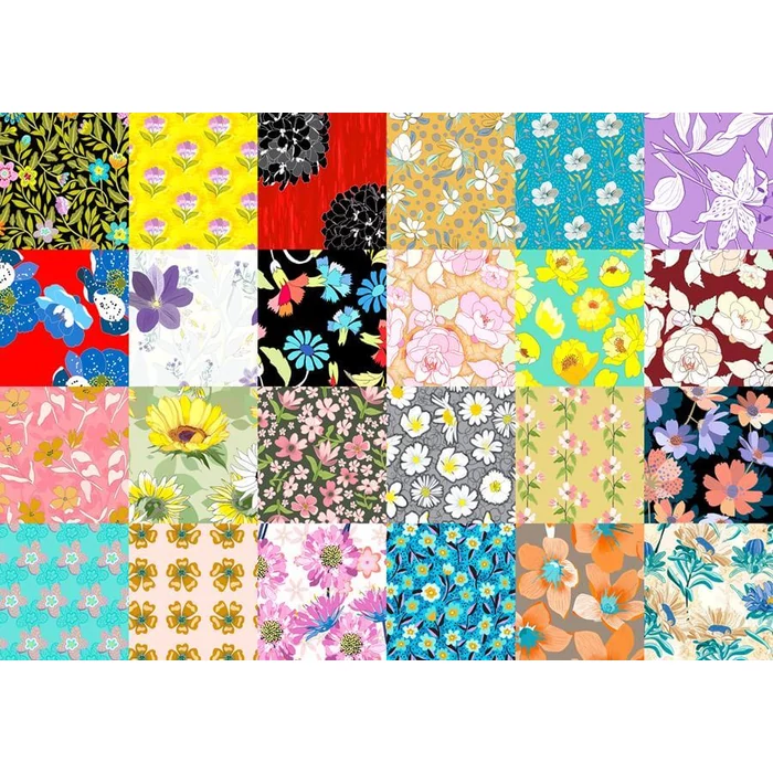 Enjoy Puzzle - 2046 - Floral Patterns - 1000 db-os puzzle
