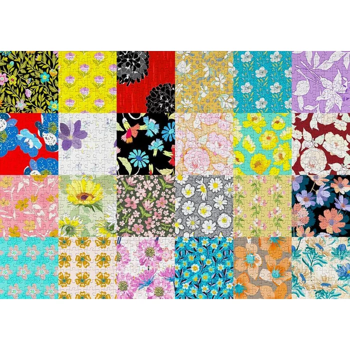 Enjoy Puzzle - 2046 - Floral Patterns - 1000 db-os puzzle