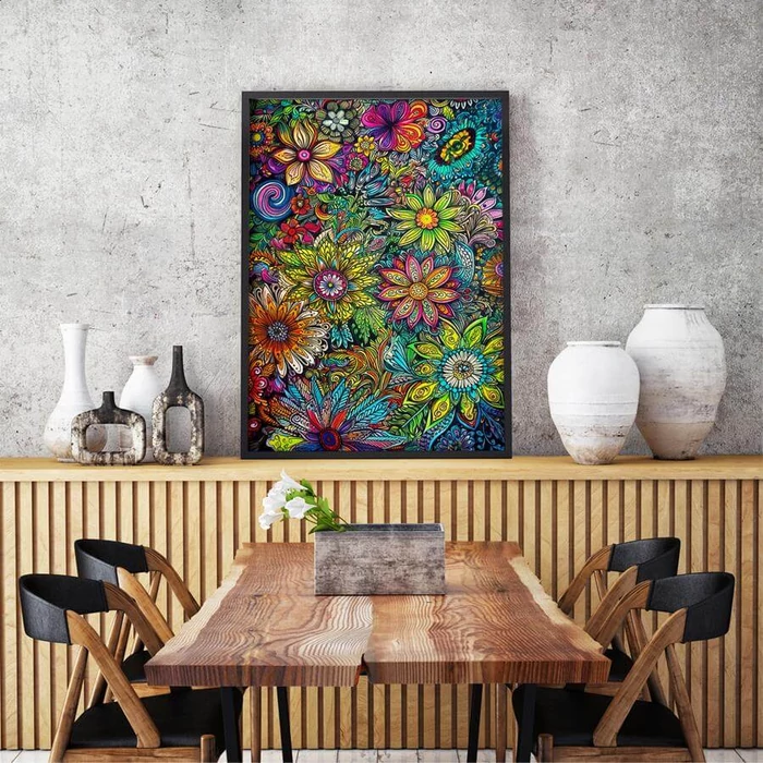 Enjoy Puzzle - 2209 - Flower Power - 1000 db-os puzzle