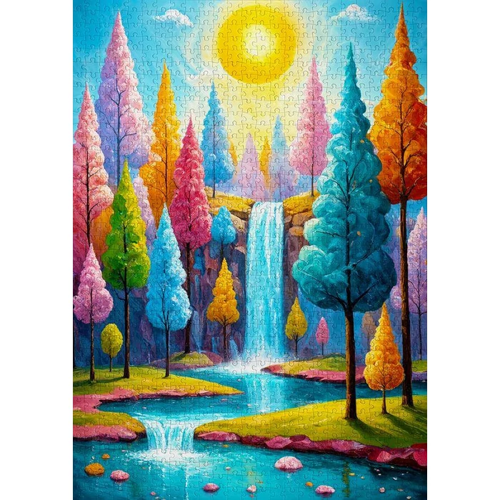 Enjoy 2369 - Forest Cascade - 1000 db-os puzzle