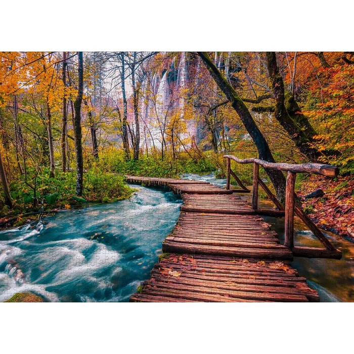 Enjoy Puzzle - 1089 - Forest Stream in Plitvice