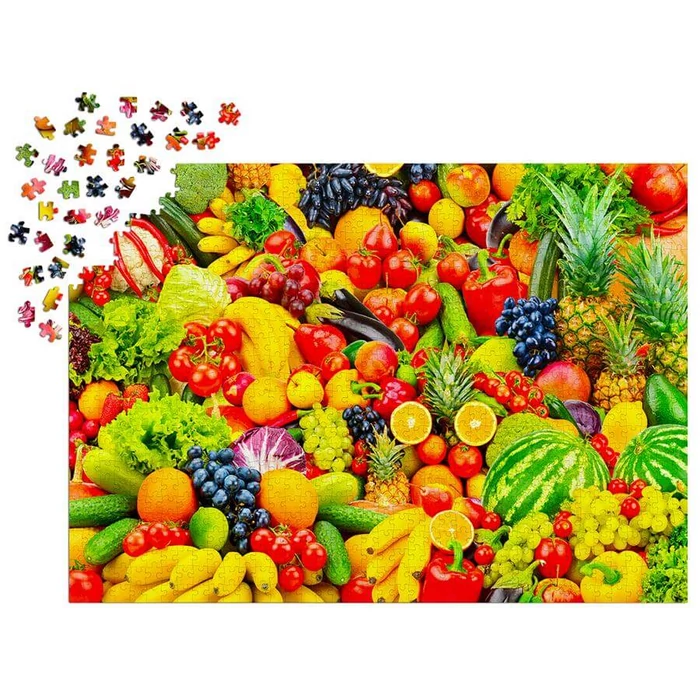 Enjoy Puzzle - 1353 - Fruits and Vegetables - 1000 db-os puzzle