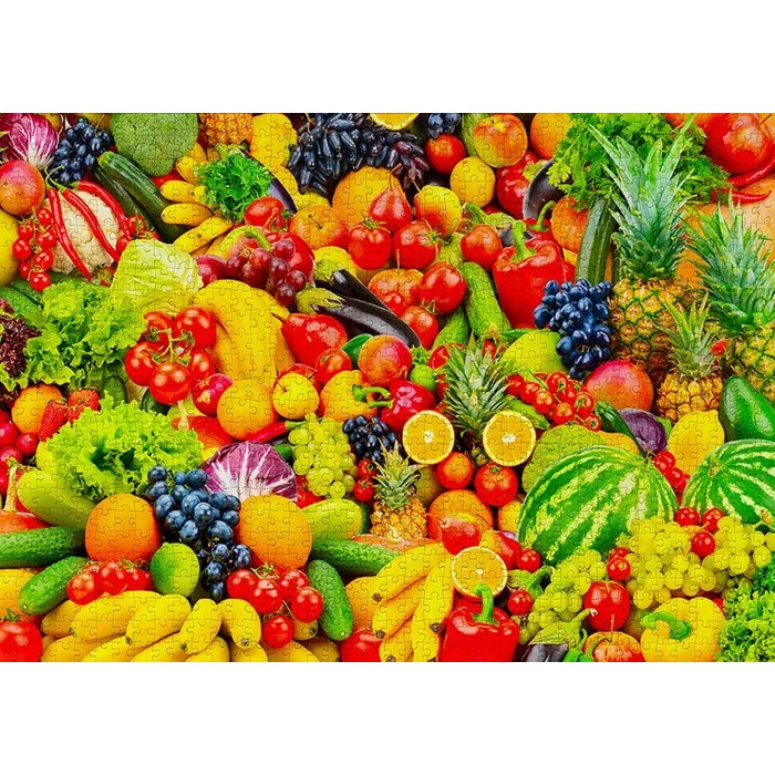 Enjoy Puzzle - 1353 - Fruits and Vegetables - 1000 db-os puzzle