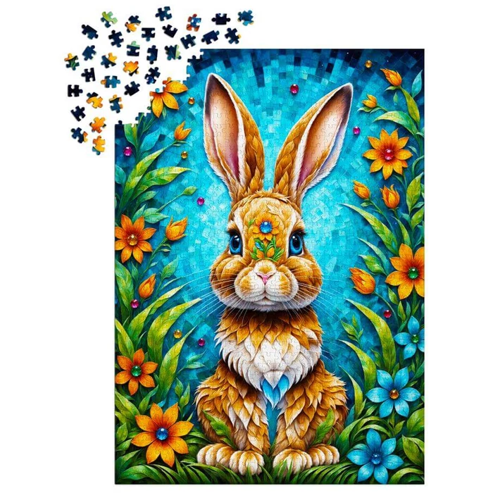 Enjoy Puzzle - 2149 - Garden Bunny - 1000 db-os puzzle