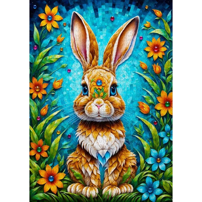 Enjoy Puzzle - 2149 - Garden Bunny - 1000 db-os puzzle