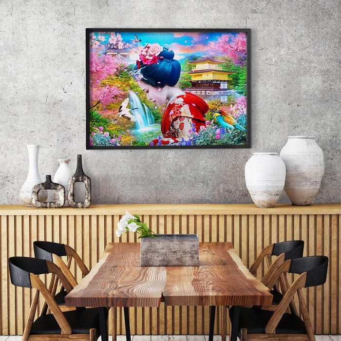 Enjoy Puzzle - 2191 - Geisha Garden - 1000 db-os puzzle