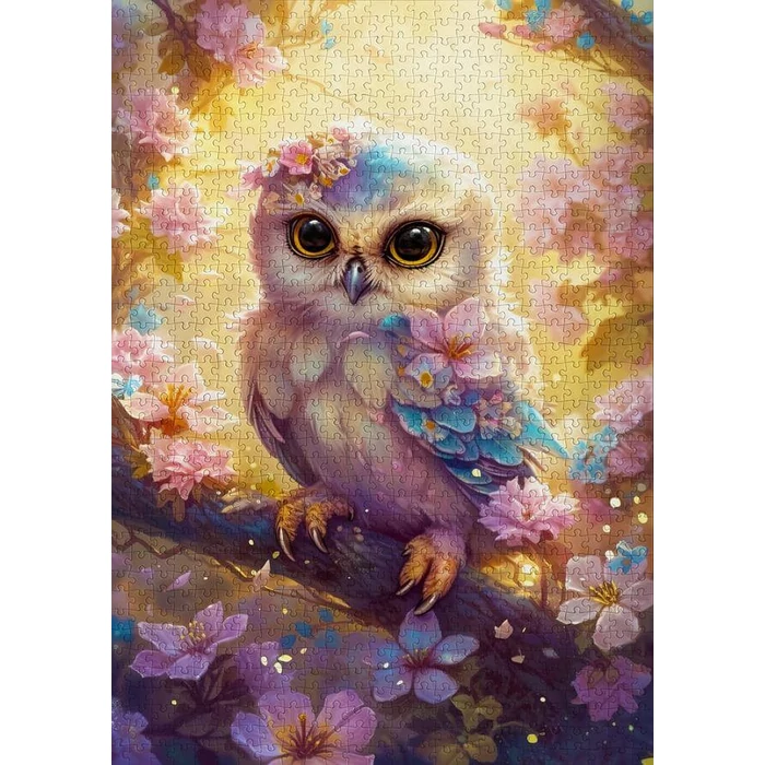 Enjoy Puzzle - 2213 - Gentle Owl - 1000 db-os puzzle