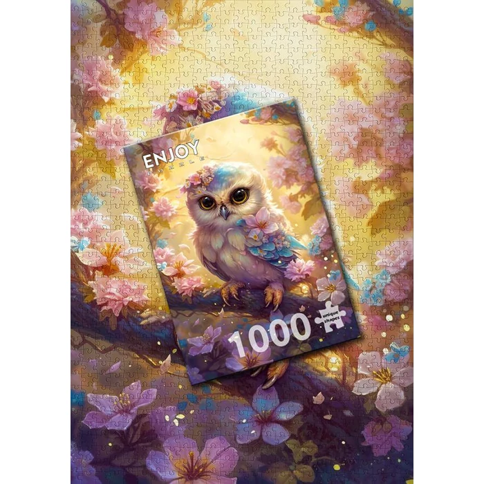 Enjoy Puzzle - 2213 - Gentle Owl - 1000 db-os puzzle