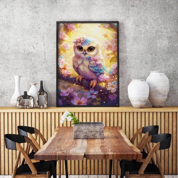Enjoy Puzzle - 2213 - Gentle Owl - 1000 db-os puzzle