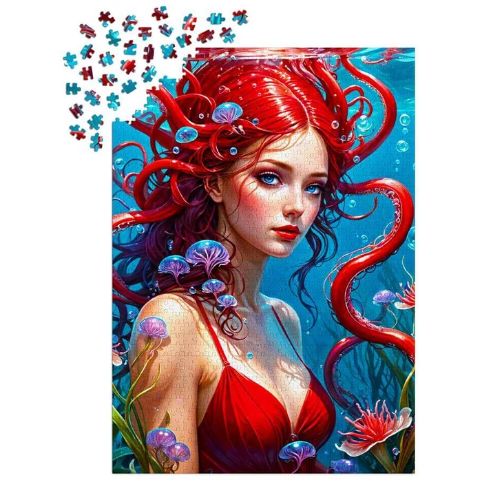 Enjoy Puzzle - 2141 - Ginger Mermaid - 1000 db-os puzzle