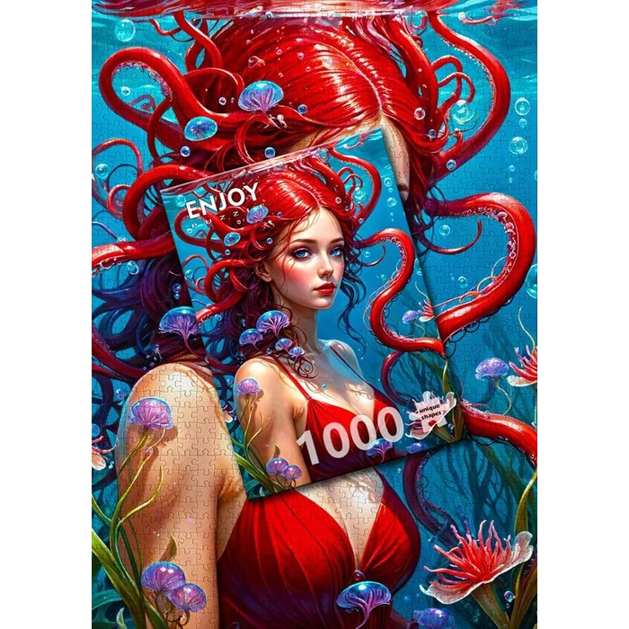 Enjoy Puzzle - 2141 - Ginger Mermaid - 1000 db-os puzzle