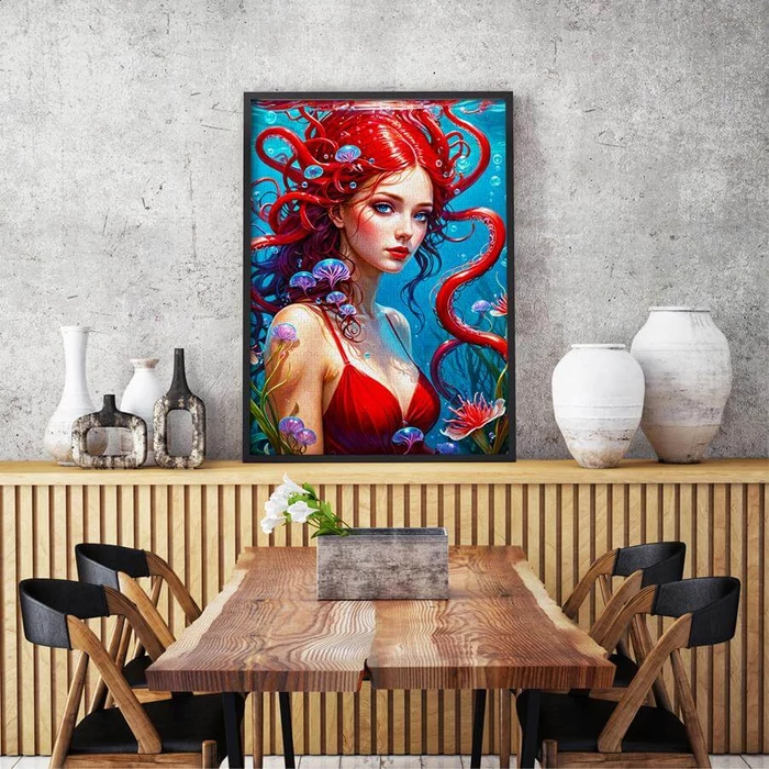 Enjoy Puzzle - 2141 - Ginger Mermaid - 1000 db-os puzzle
