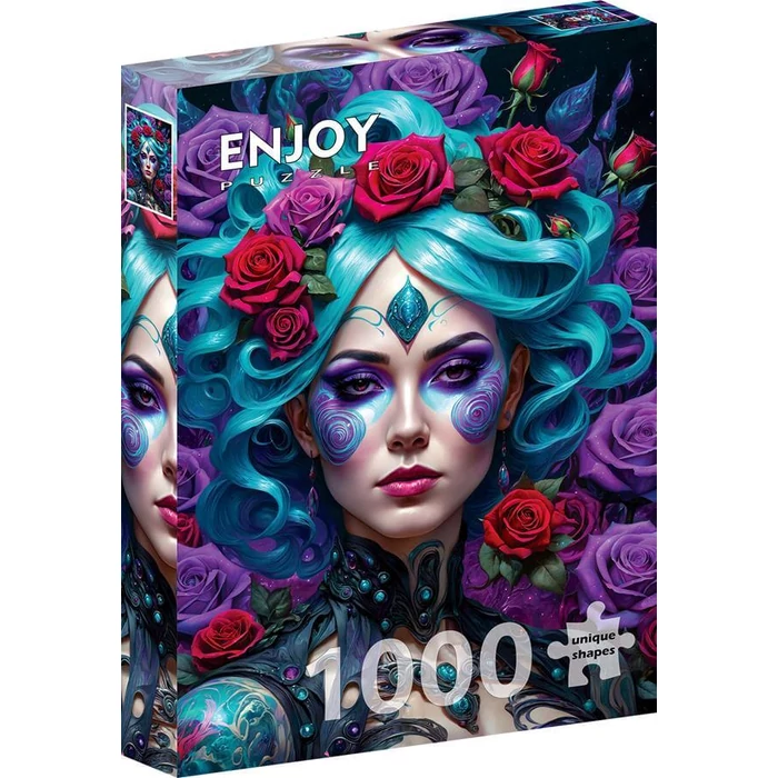 Enjoy Puzzle - 2169 - Gothic Flowers Portrait - 1000 db-os puzzle