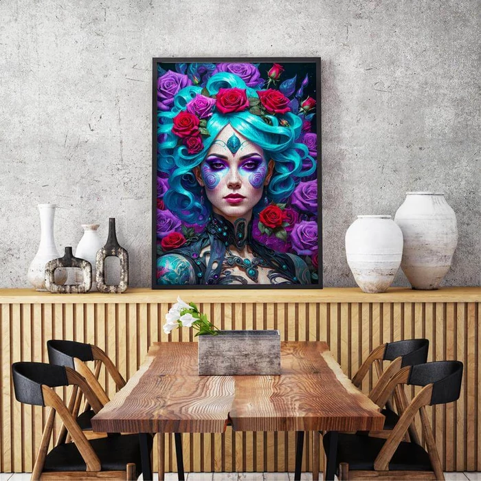Enjoy Puzzle - 2169 - Gothic Flowers Portrait - 1000 db-os puzzle