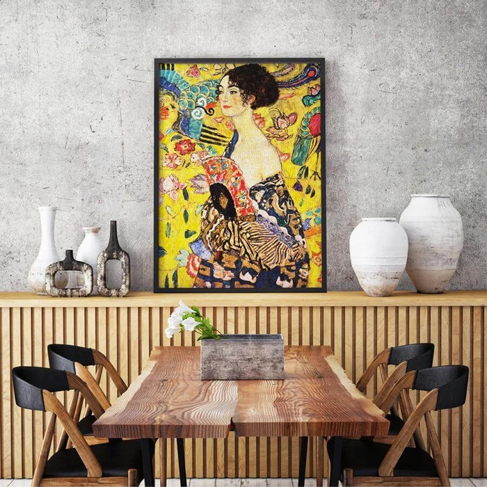 Enjoy Puzzle - 1128 - Gustav Klimt: Lady with a Fan - 1000 db-os puzzle