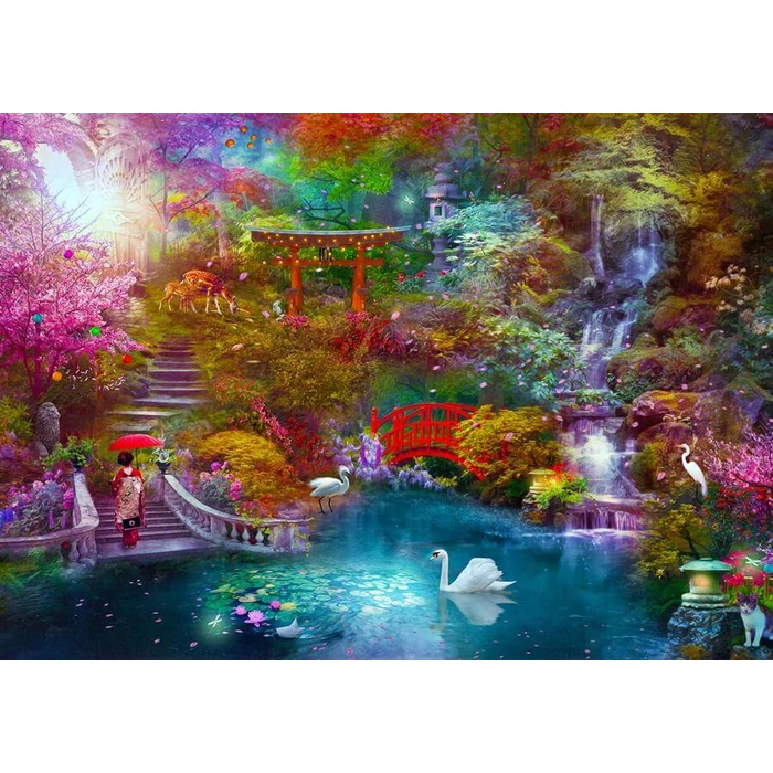 Enjoy Puzzle - 2194 - Japanese Garden - 1000 db-os puzzle