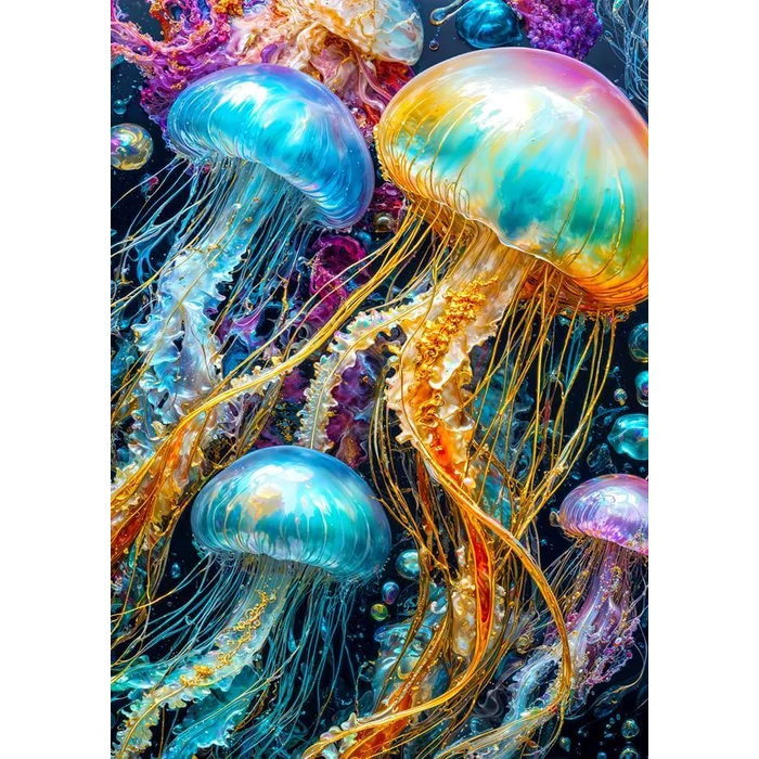 Enjoy 2367 - Jellyfish Glow - 1000 db-os puzzle