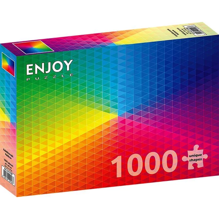 Enjoy Puzzle - 2108 - Kaleidoscopic Rainbow - 1000 db-os puzzle