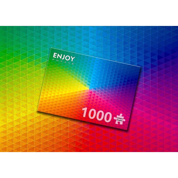 Enjoy Puzzle - 2108 - Kaleidoscopic Rainbow - 1000 db-os puzzle