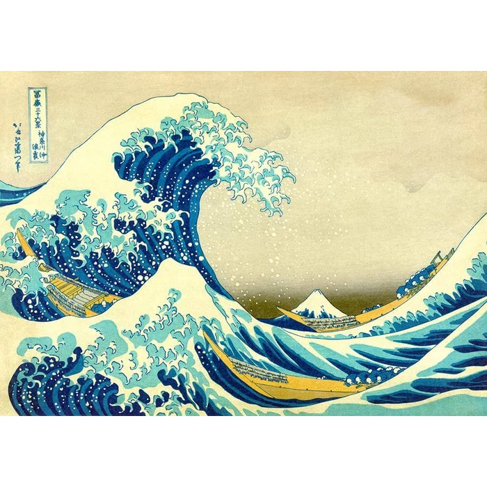 Enjoy Puzzle - 1188 - Katsushika Hokusai: The Great Wave off Kanagawa - 1000 db-os puzzle
