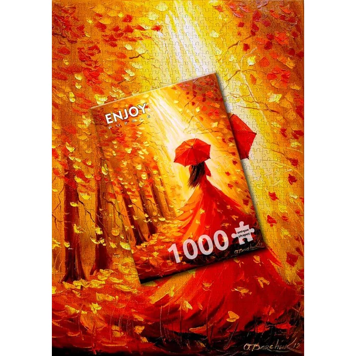 Enjoy Puzzle - 1802 - Lady Autumn - 1000 db-os puzzle