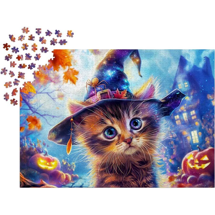 Enjoy 2401 - Little Witch Cat - 1000 db-os puzzle