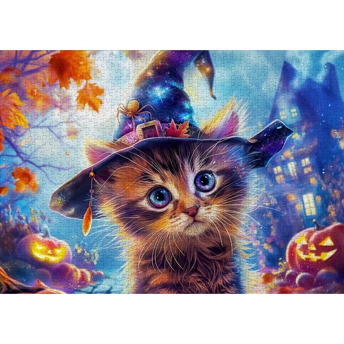 Enjoy 2401 - Little Witch Cat - 1000 db-os puzzle