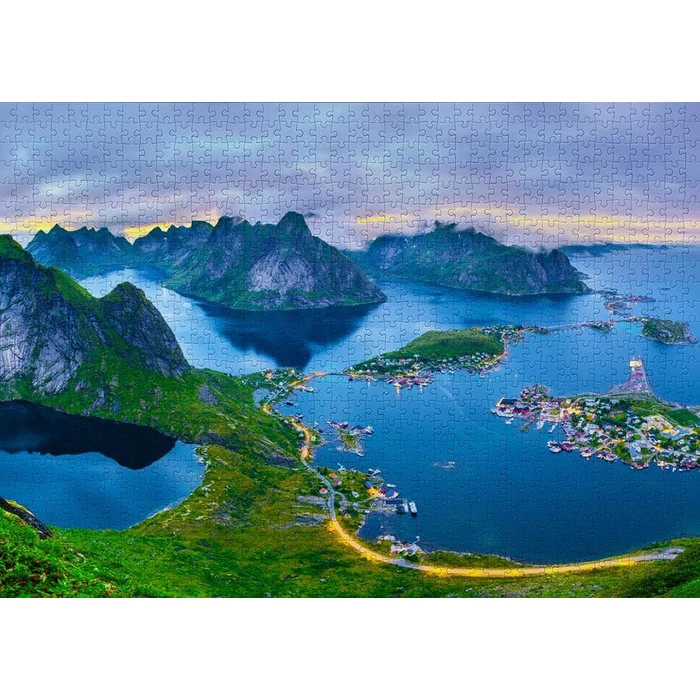 Enjoy Puzzle - 2074 - Lofoten Islands, Norway - 1000 db-os puzzle