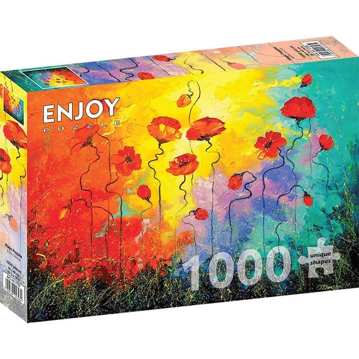 Enjoy Puzzle - 1723 - Magic Poppies - 1000 db-os puzzle