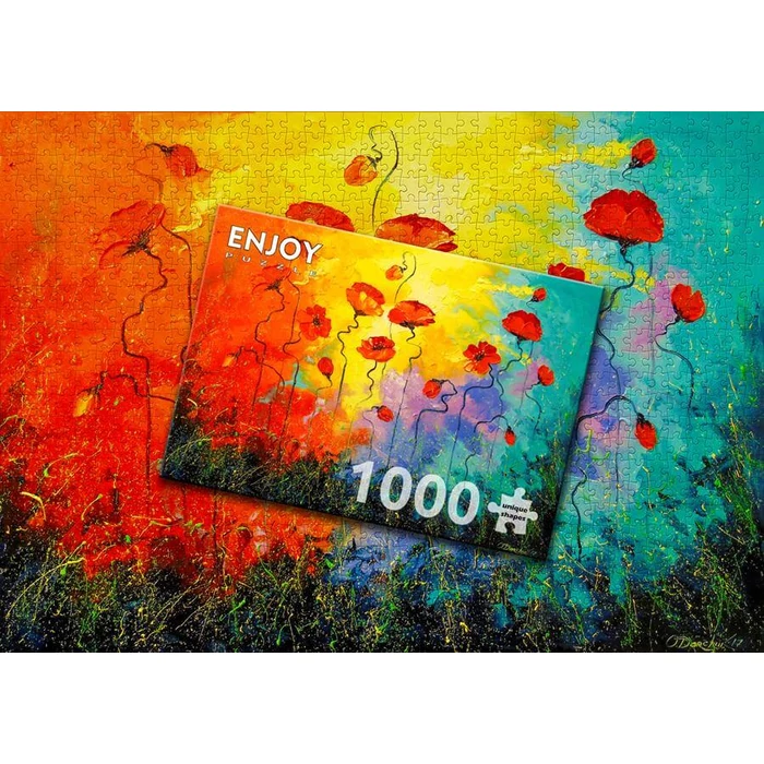 Enjoy Puzzle - 1723 - Magic Poppies - 1000 db-os puzzle