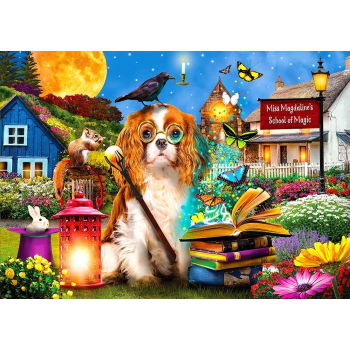 Enjoy Puzzle - 2039 - Magic School - 1000 db-os puzzle