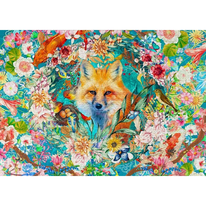 Enjoy Puzzle - 2186 - Miss Foxy - 1000 db-os puzzle