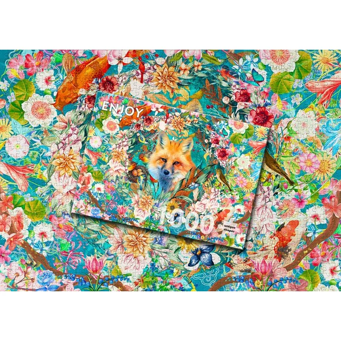 Enjoy Puzzle - 2186 - Miss Foxy - 1000 db-os puzzle
