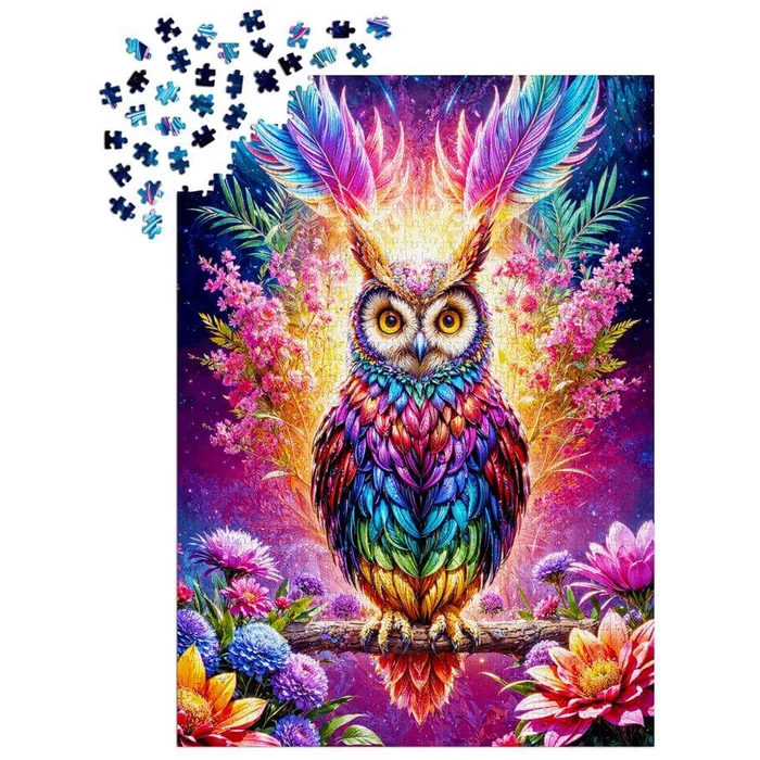 Enjoy Puzzle - 2161 - Neon Owl - 1000 db-os puzzle