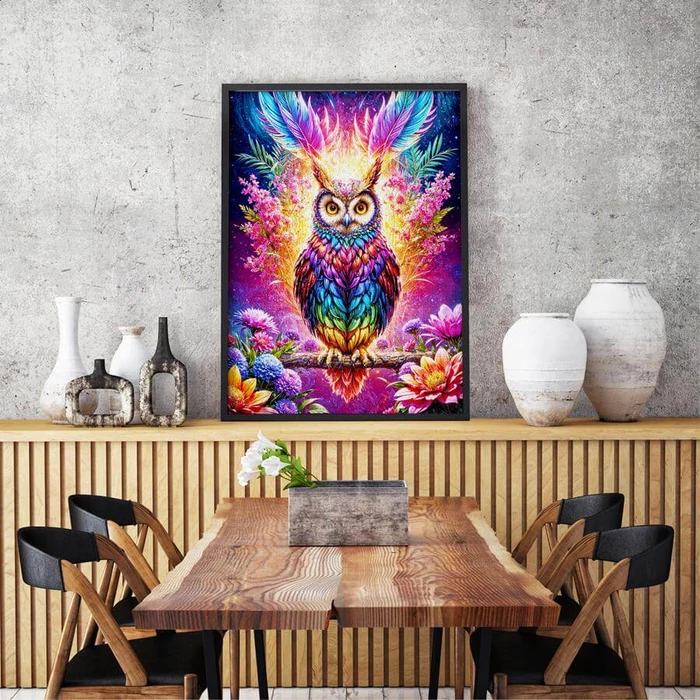 Enjoy Puzzle - 2161 - Neon Owl - 1000 db-os puzzle