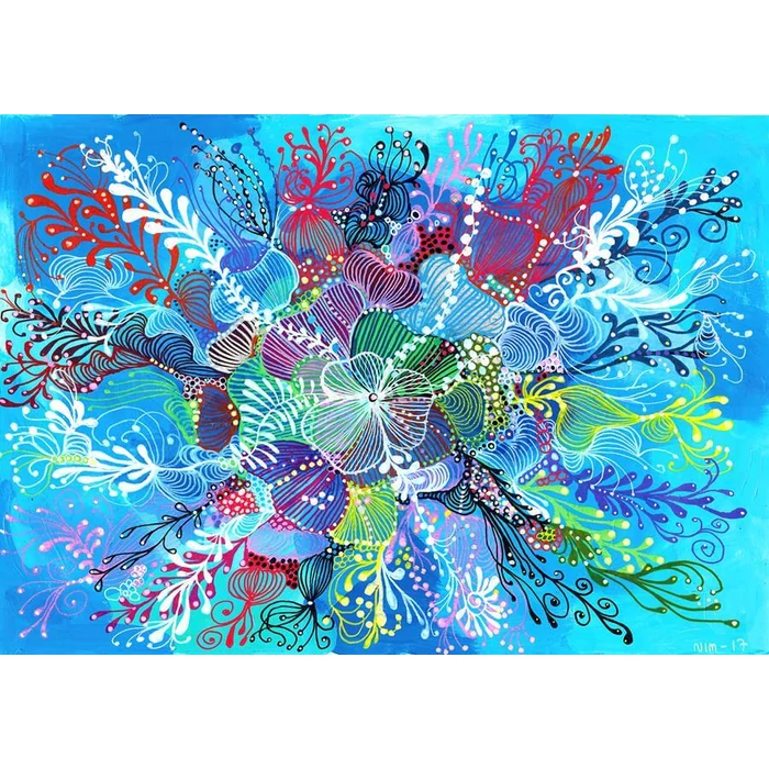 Enjoy Puzzle - 2126 - Ocean Blues - 3000 db-os puzzle