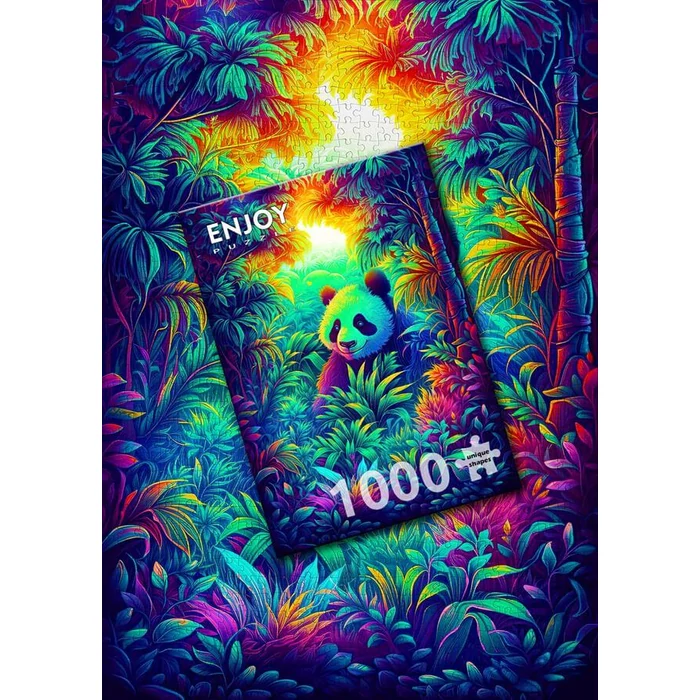 Enjoy Puzzle - 2221 - Panda Corner - 1000 db-os puzzle