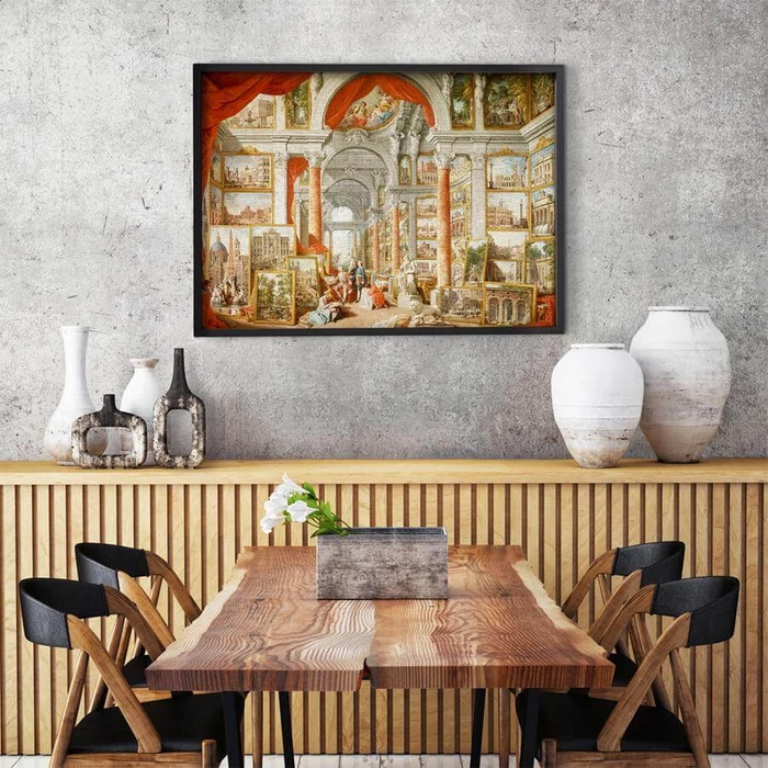 Enjoy Puzzle - 1119 - Paolo Panini: Views of Modern Rome - 1000 db-os puzzle