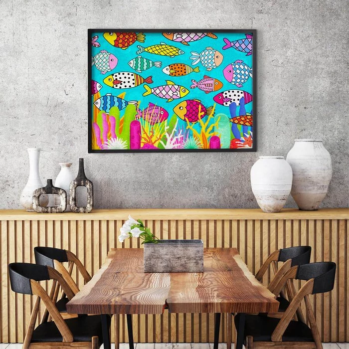 Enjoy Puzzle - 2049 - Patterned Fishes - 1000 db-os puzzle