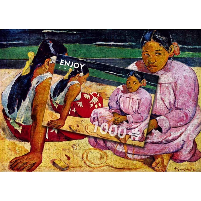 Enjoy Puzzle - 1209 - Paul Gauguin: Tahitian Women on the Beach - 1000 db-os puzzle