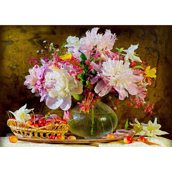 Enjoy Puzzle - 1335 - Peonies Beauty - 1000 db-os puzzle