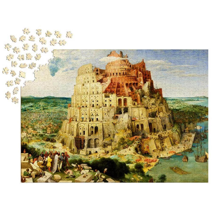 Enjoy Puzzle - 1146 - Pieter Bruegel: The Tower of Babel - 1000 db-os puzzle